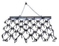 PICH46 PICH412 Chain Harrow Kits with Draw Bar & Hitch
